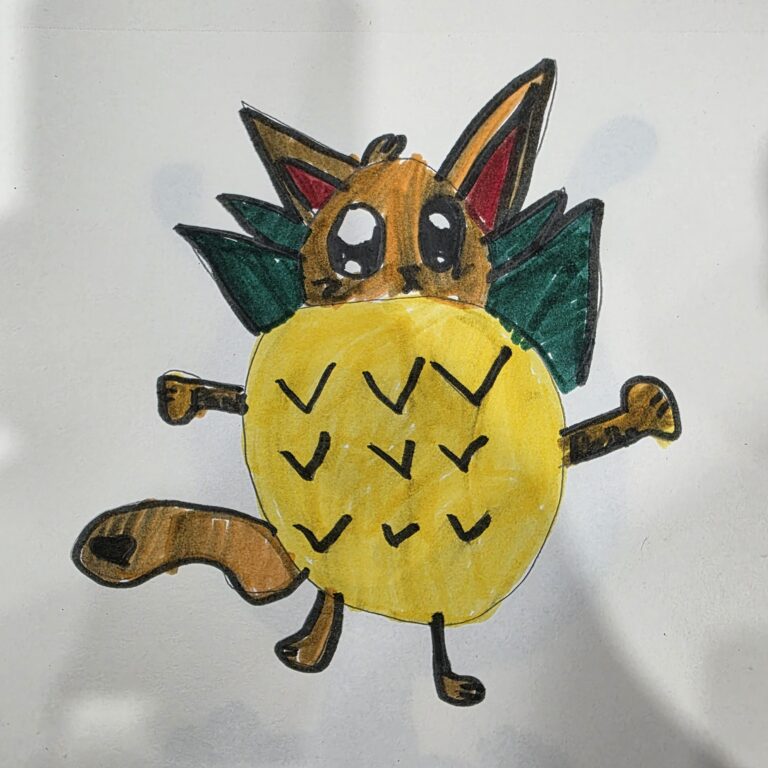 Pineapple Cat